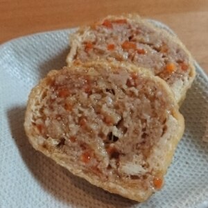 かんたん！油揚げの肉巻き煮